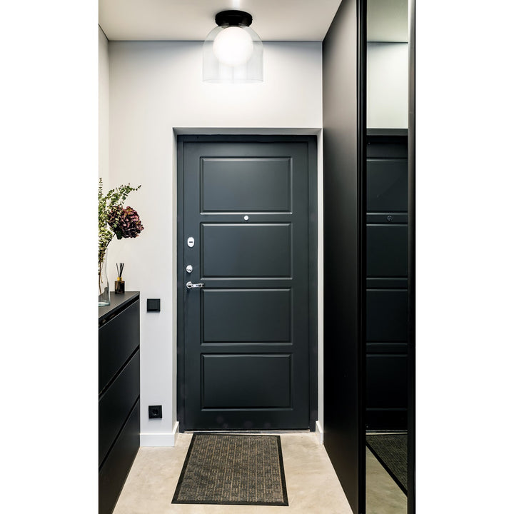 Flush Mount In Black Finish