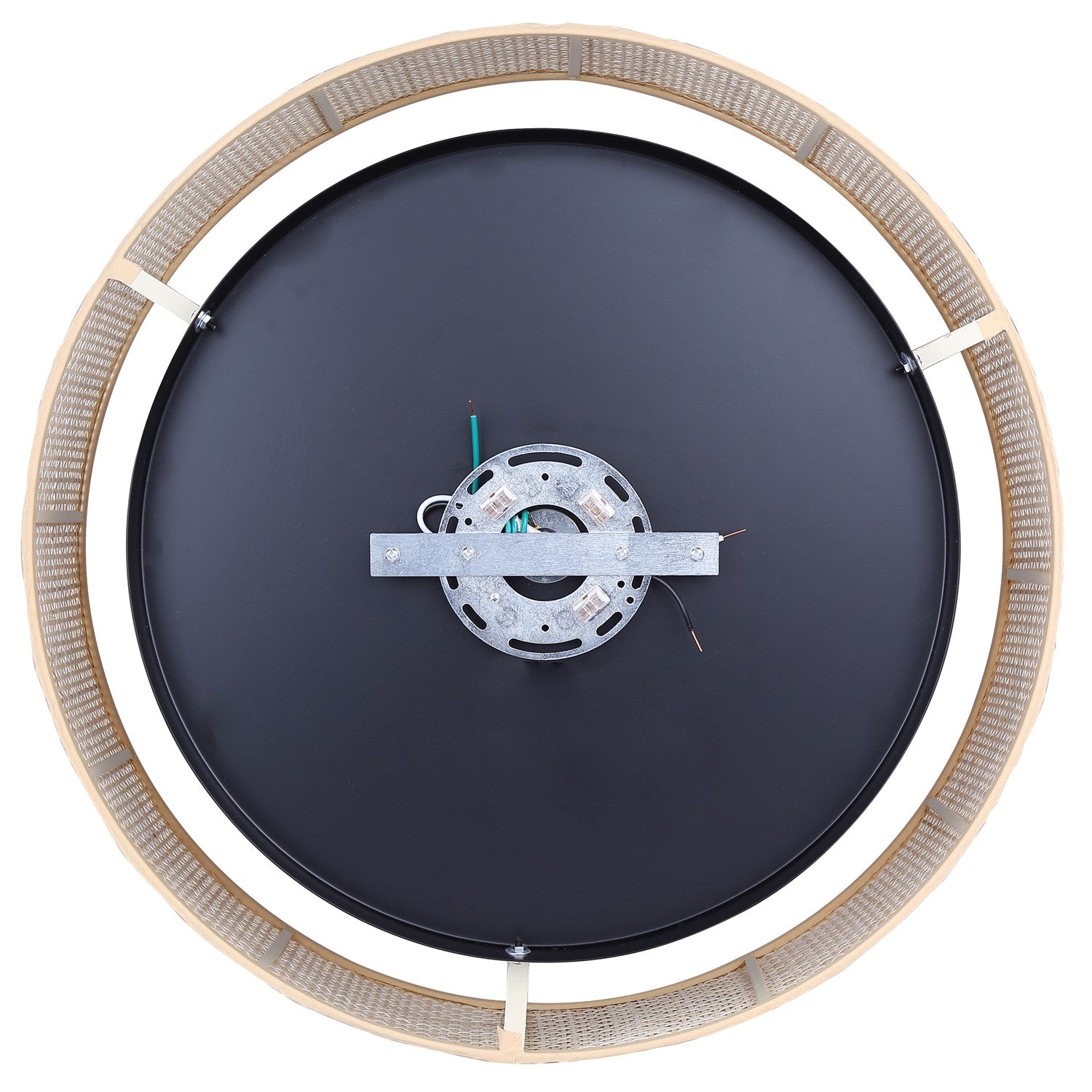 Flush Mount In Black Finish