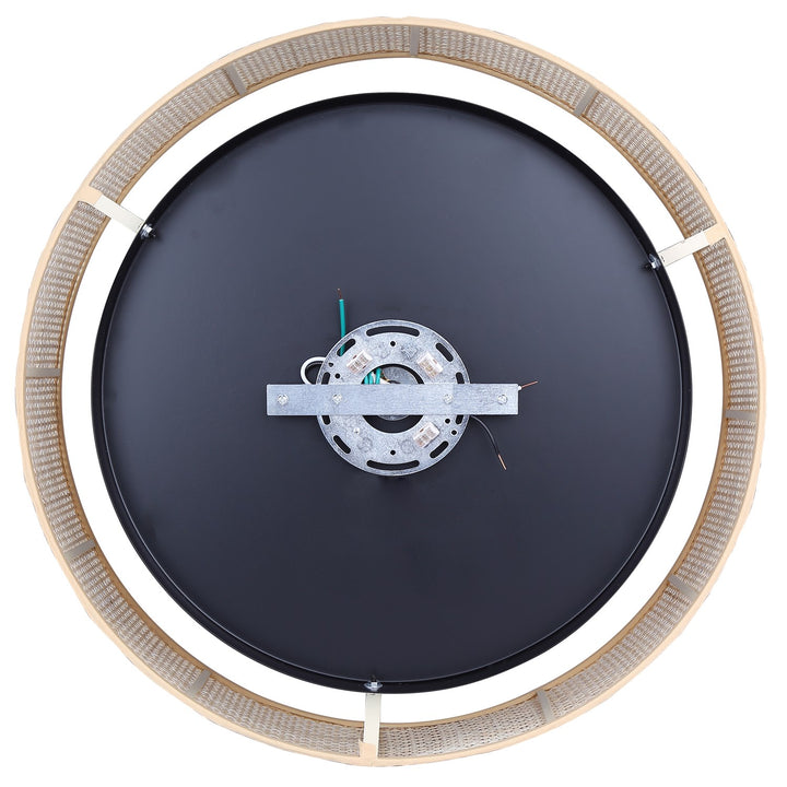 Flush Mount In Black Finish