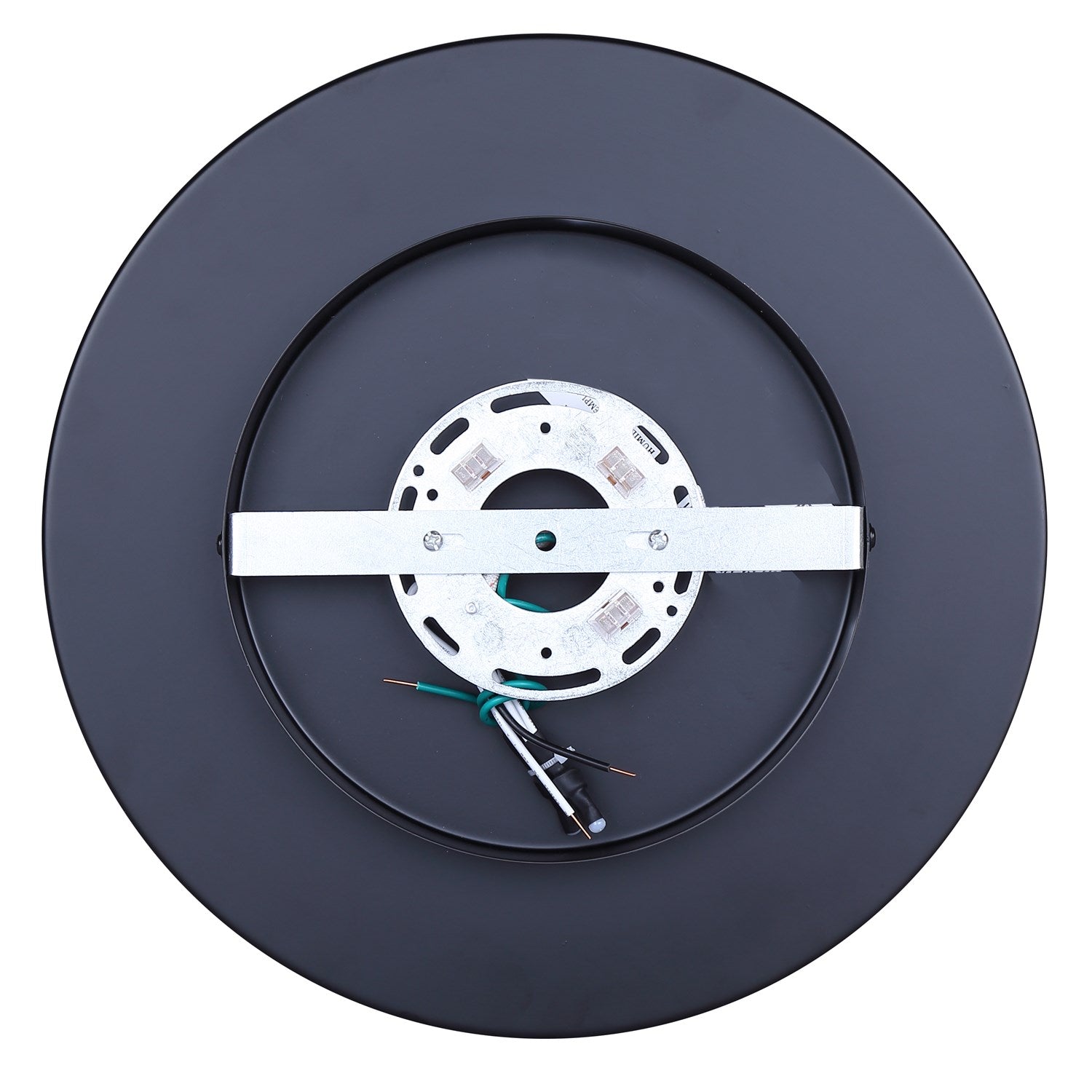 Flush Mount In Black Finish