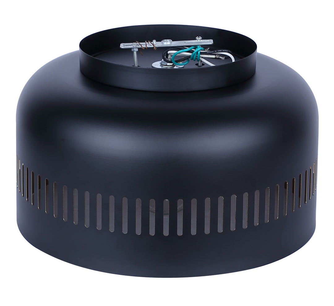 Flush Mount In Black Finish