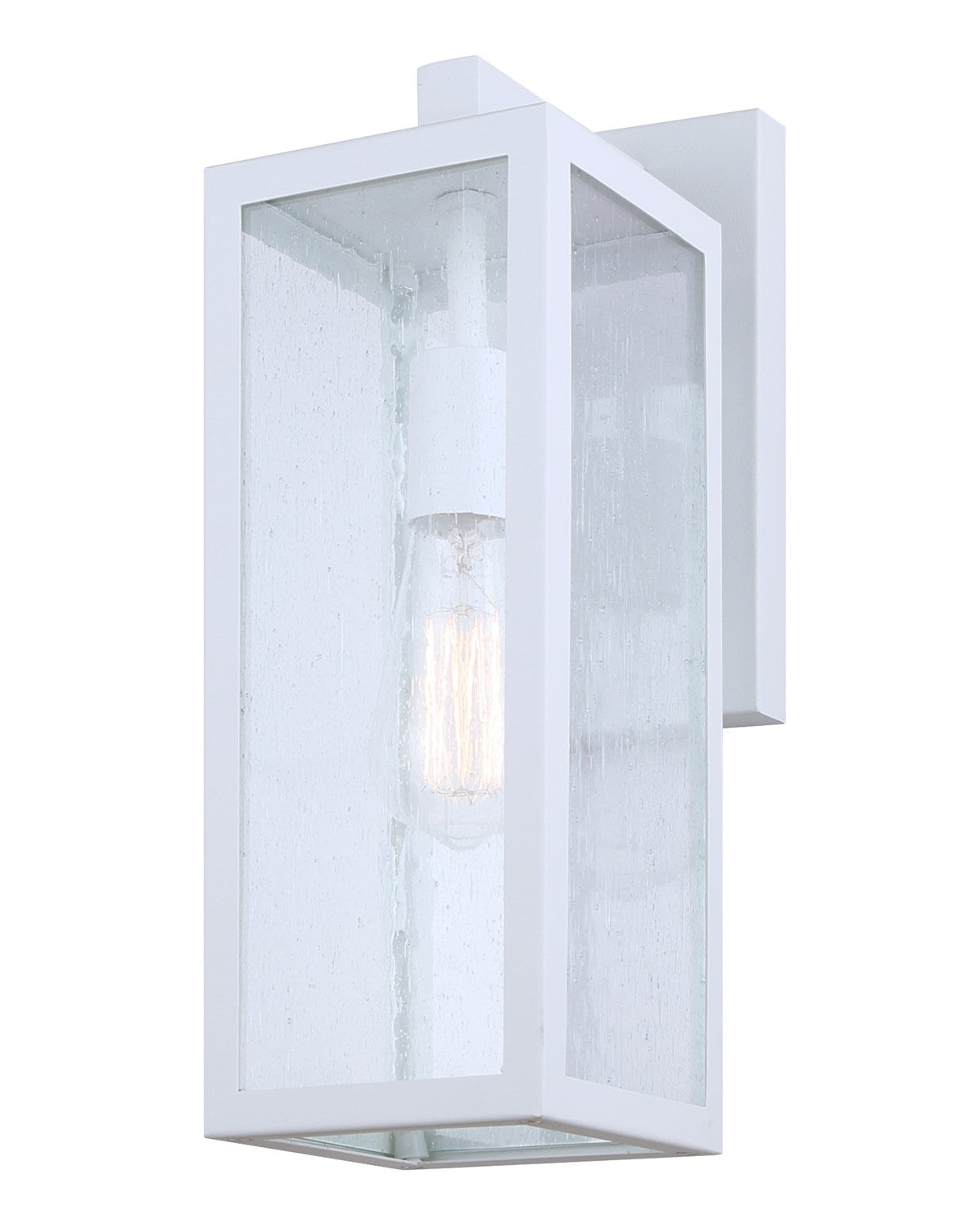 Outdoor Lantern In White Finish by Canarm