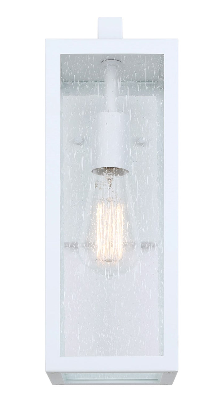 Outdoor Lantern In White Finish