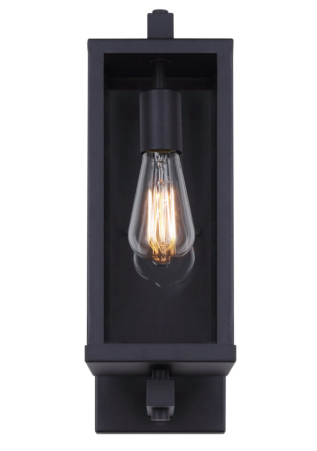 Outdoor Lantern In Black Finish