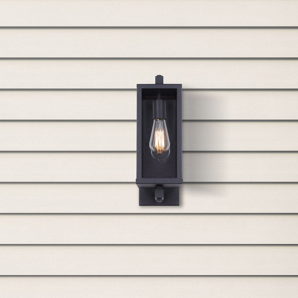 Outdoor Lantern In Black Finish