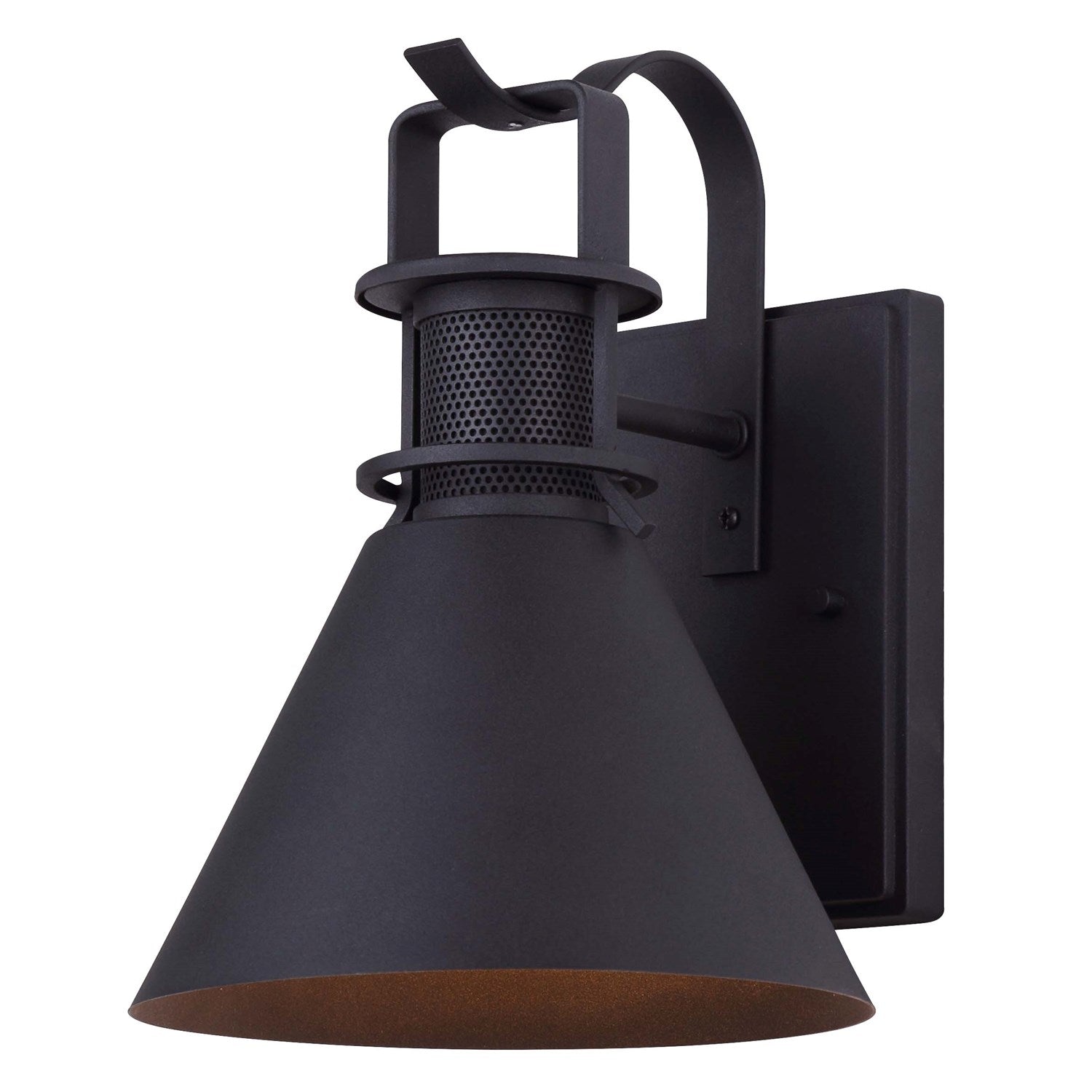 Outdoor Lantern In Black Finish by Canarm