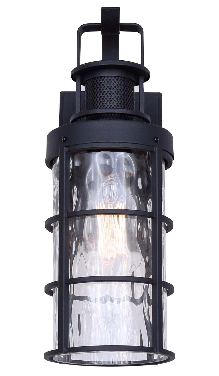 Outdoor Lantern In Black Finish