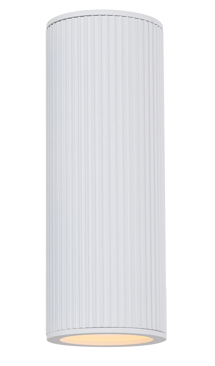 Outdoor Lantern In White Finish