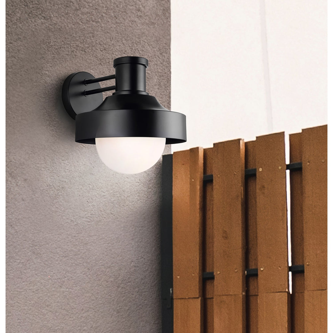 Outdoor Lantern In Black Finish