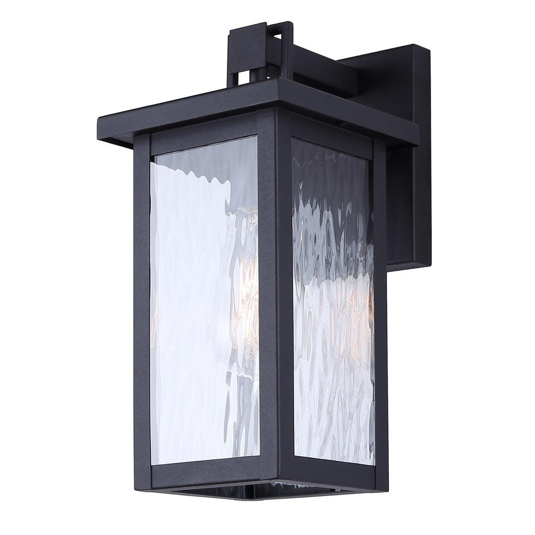 Outdoor Lantern In Black Finish by Canarm