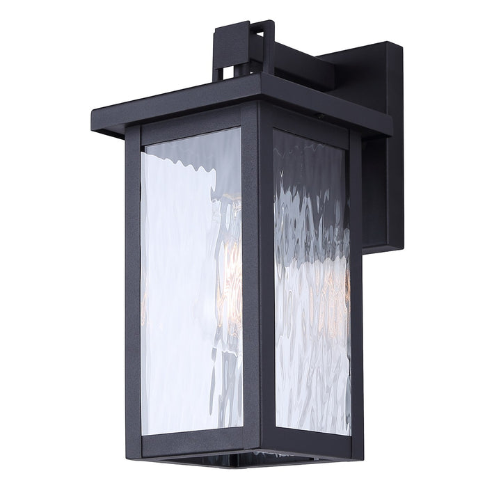 Outdoor Lantern In Black Finish by Canarm