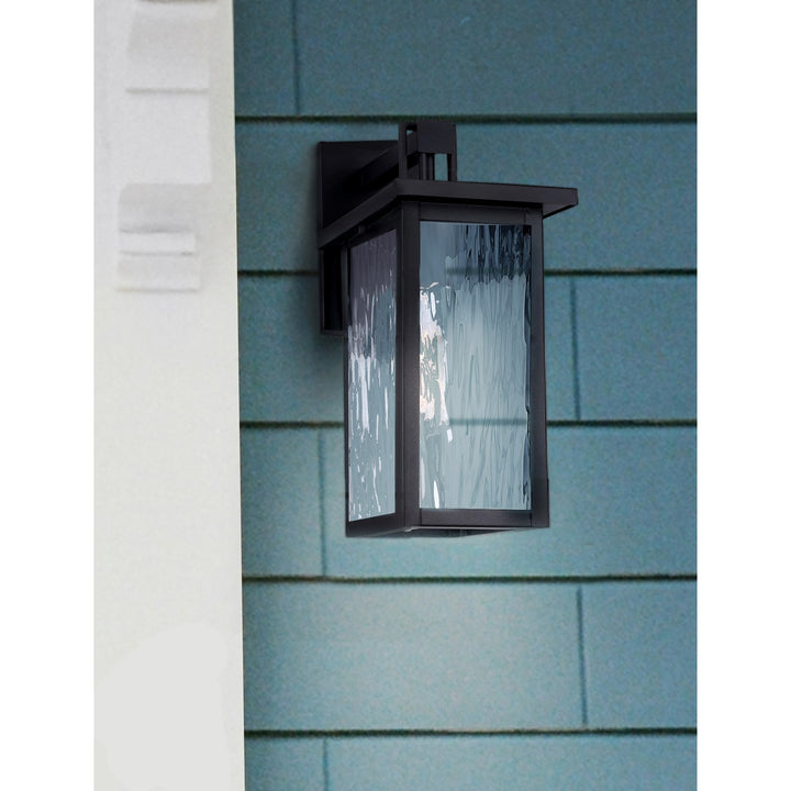 Outdoor Lantern In Black Finish
