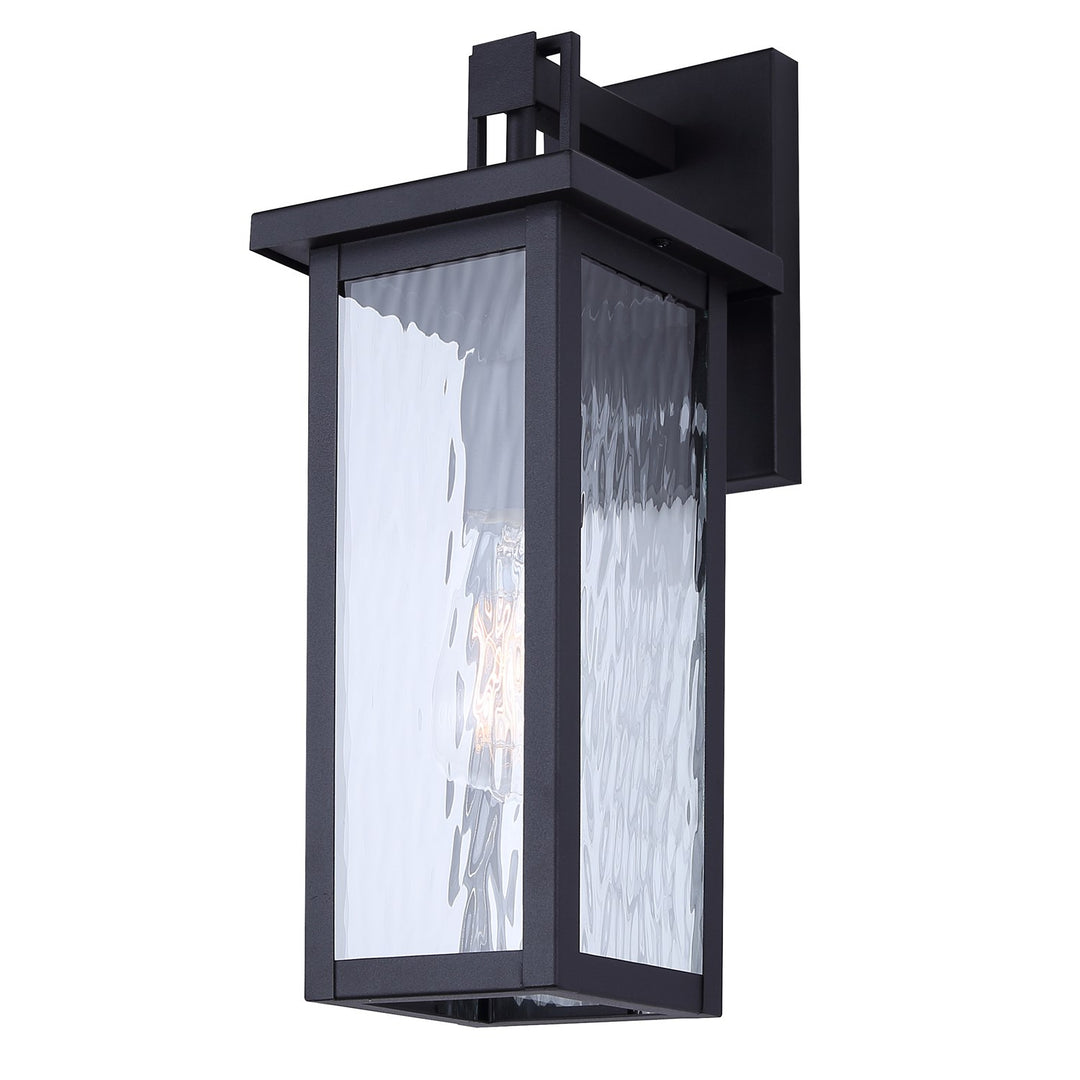 Outdoor Lantern In Black Finish by Canarm