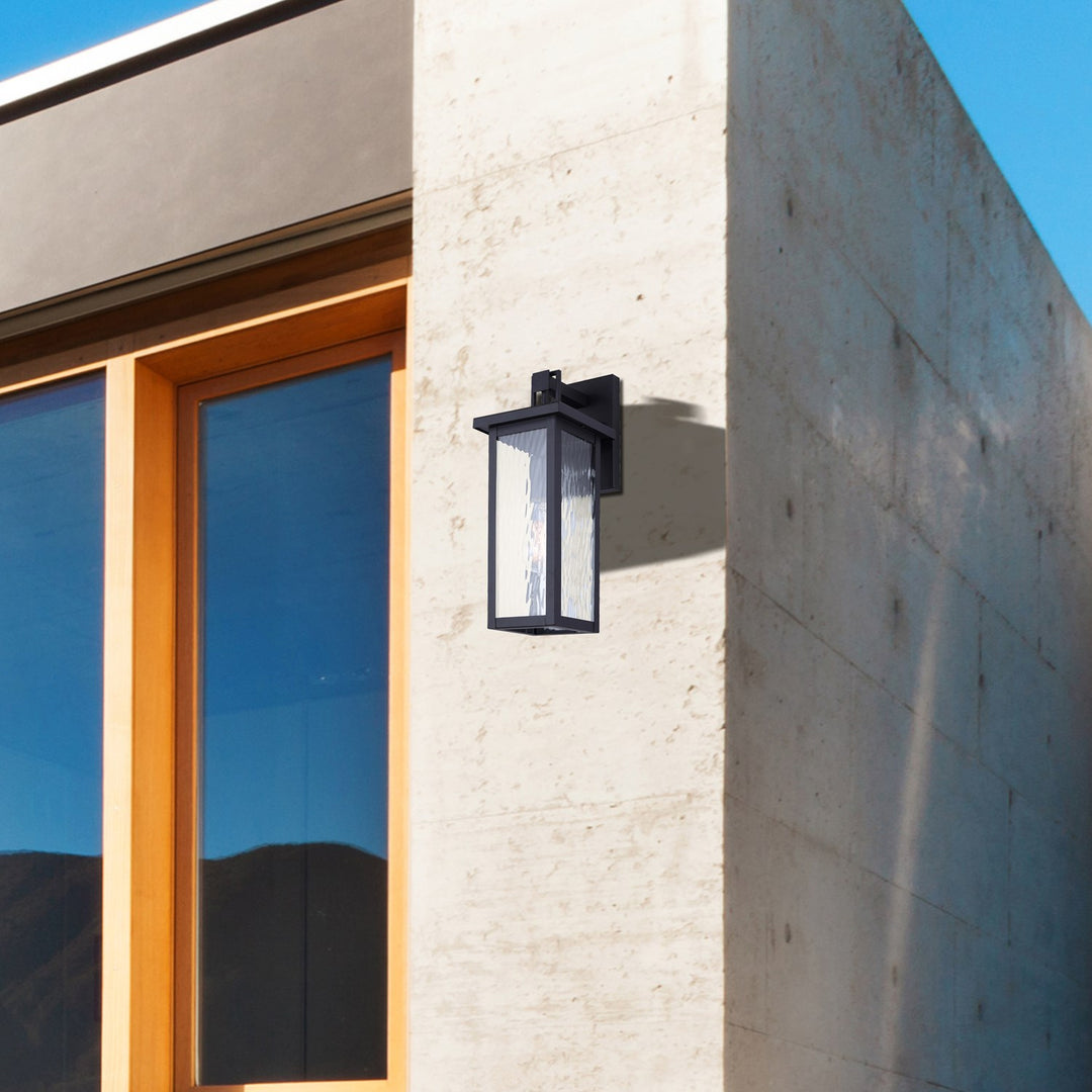 Outdoor Lantern In Black Finish
