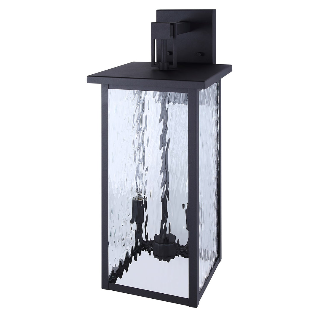 Outdoor Lantern In Black Finish