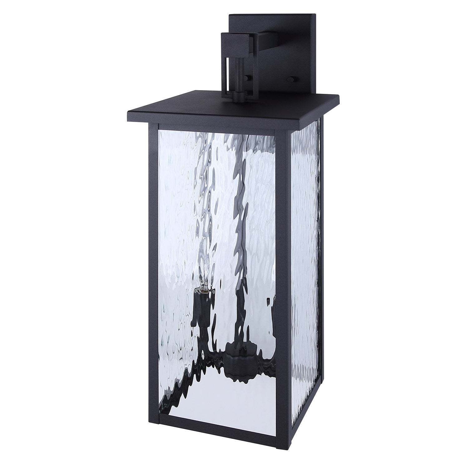Outdoor Lantern In Black Finish