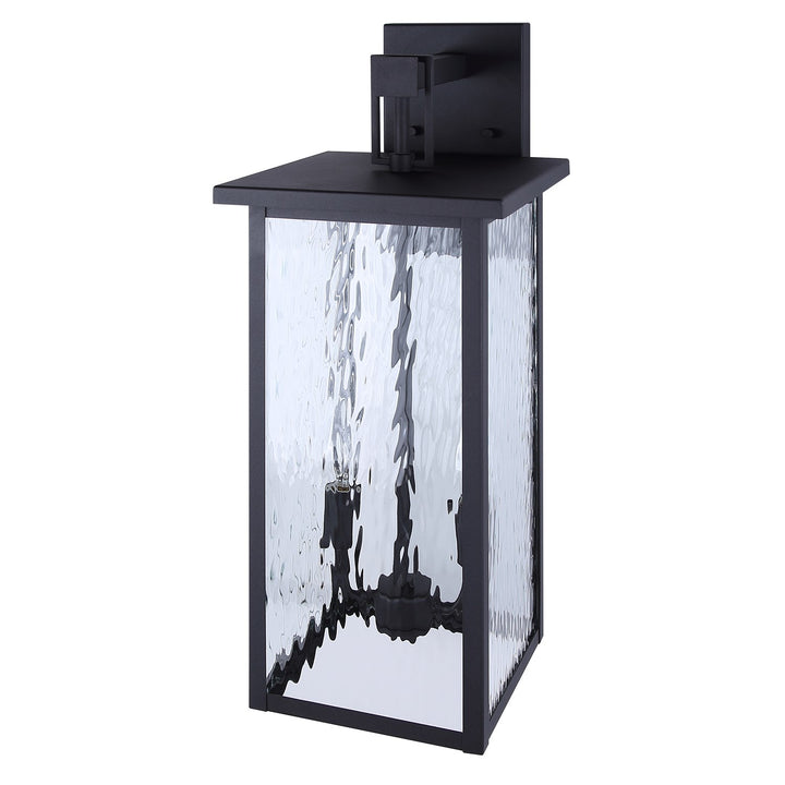 Outdoor Lantern In Black Finish
