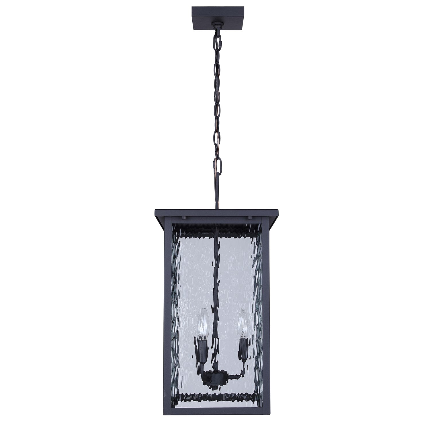 Outdoor Pendant In Black Finish
