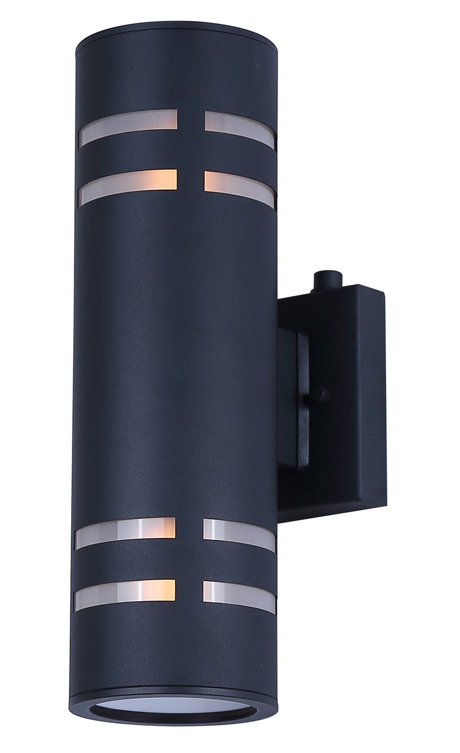 Outdoor Lantern In Black Finish by Canarm