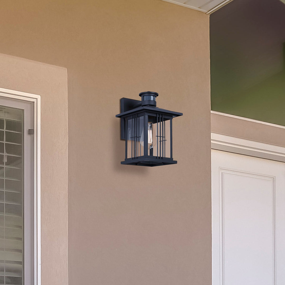 Outdoor Lantern In Black Finish