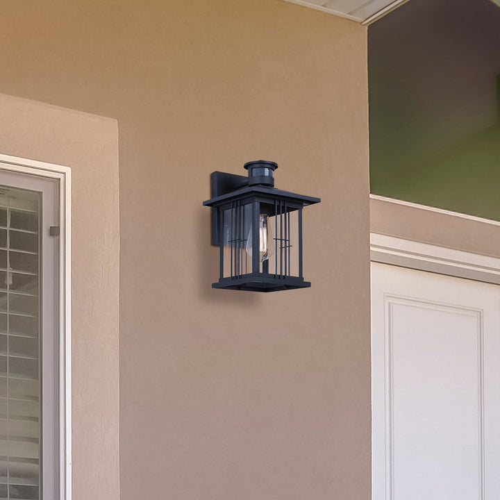 Outdoor Lantern In Black Finish