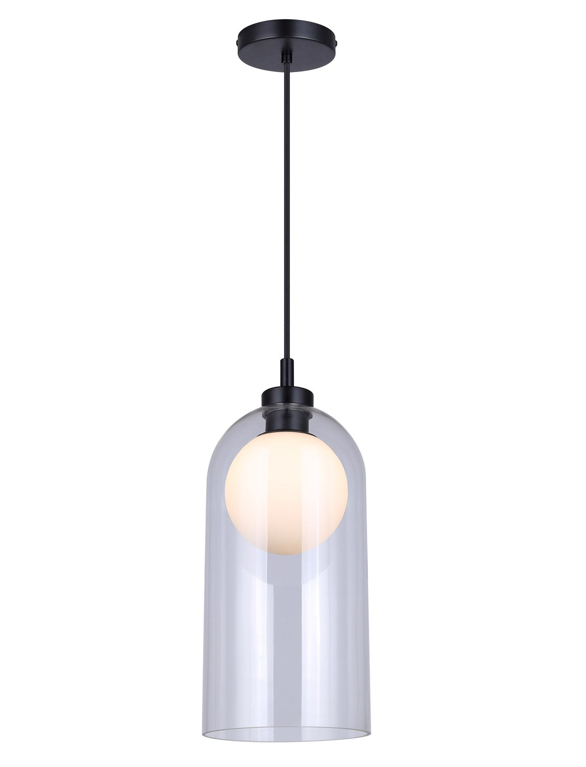 Pendant In Black Finish by Canarm