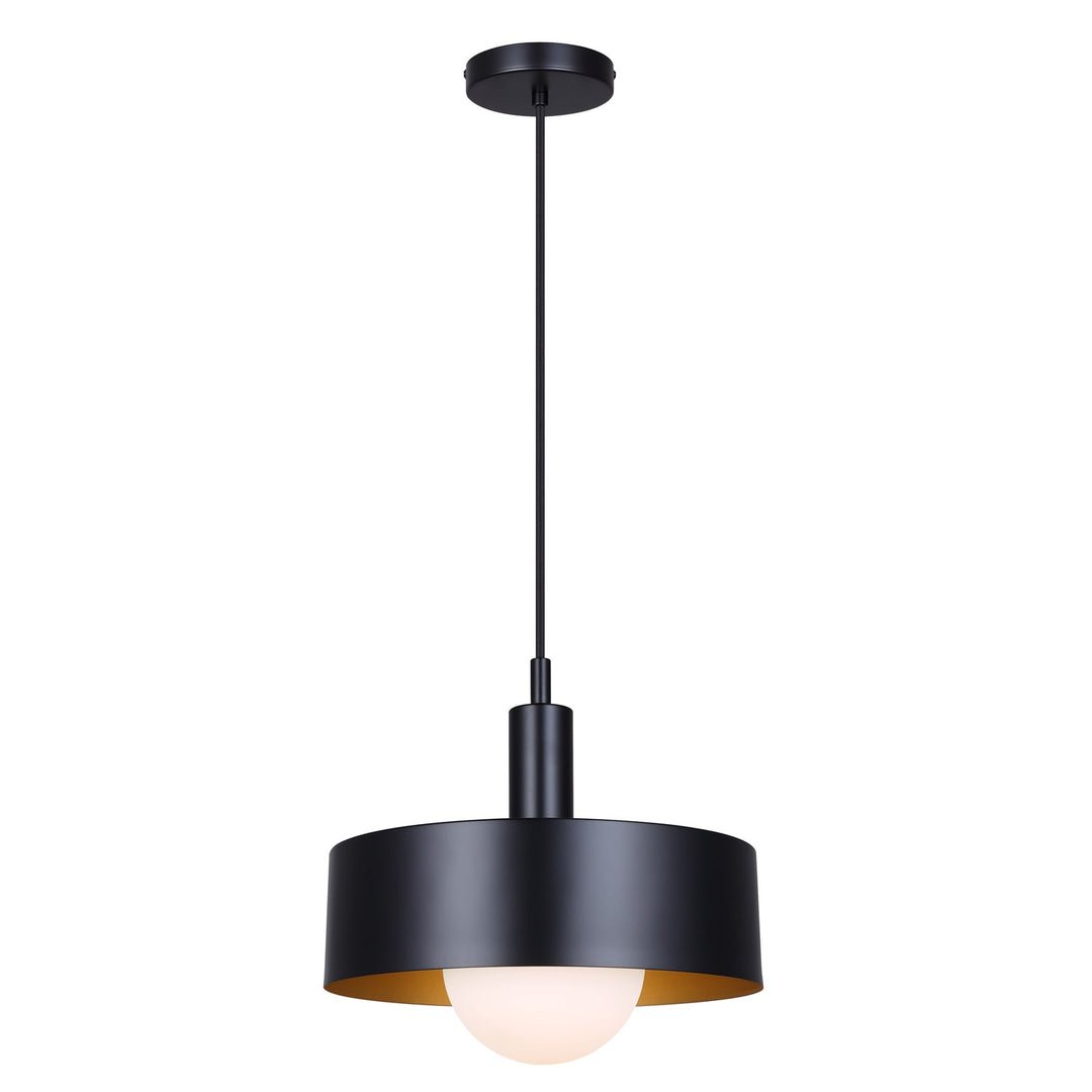 Pendant In Black Finish by Canarm