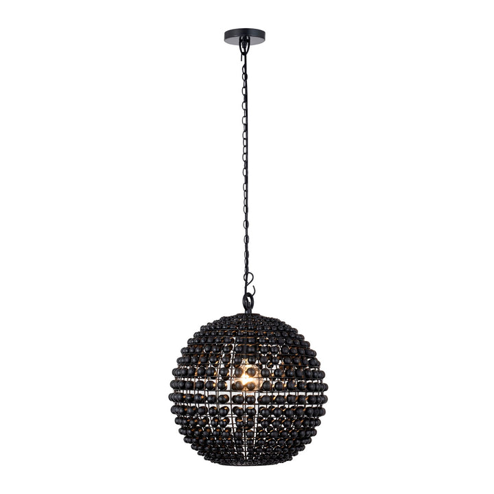 Pendant In Matte Black Finish by Canarm