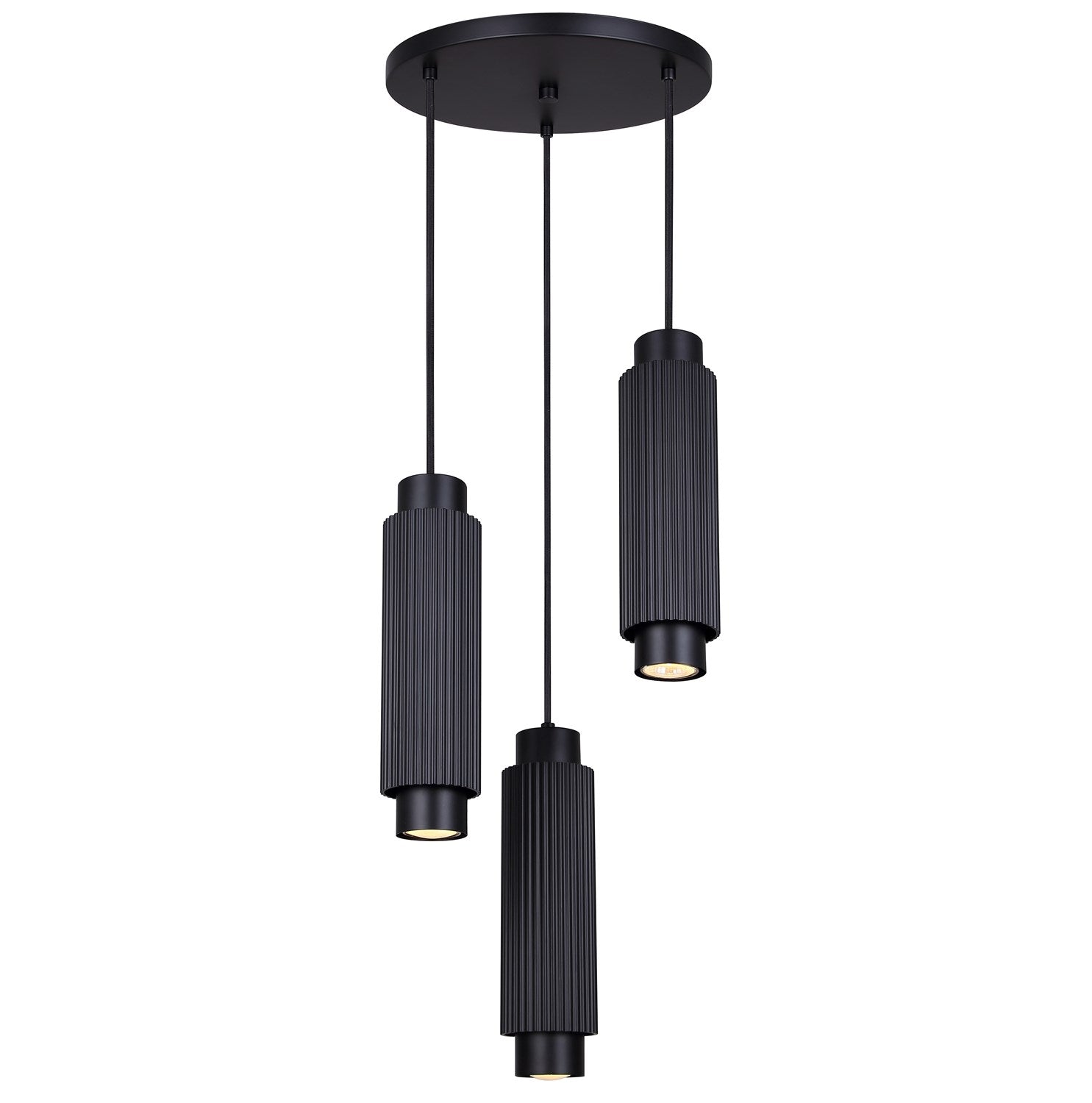 Pendant In Black Finish by Canarm