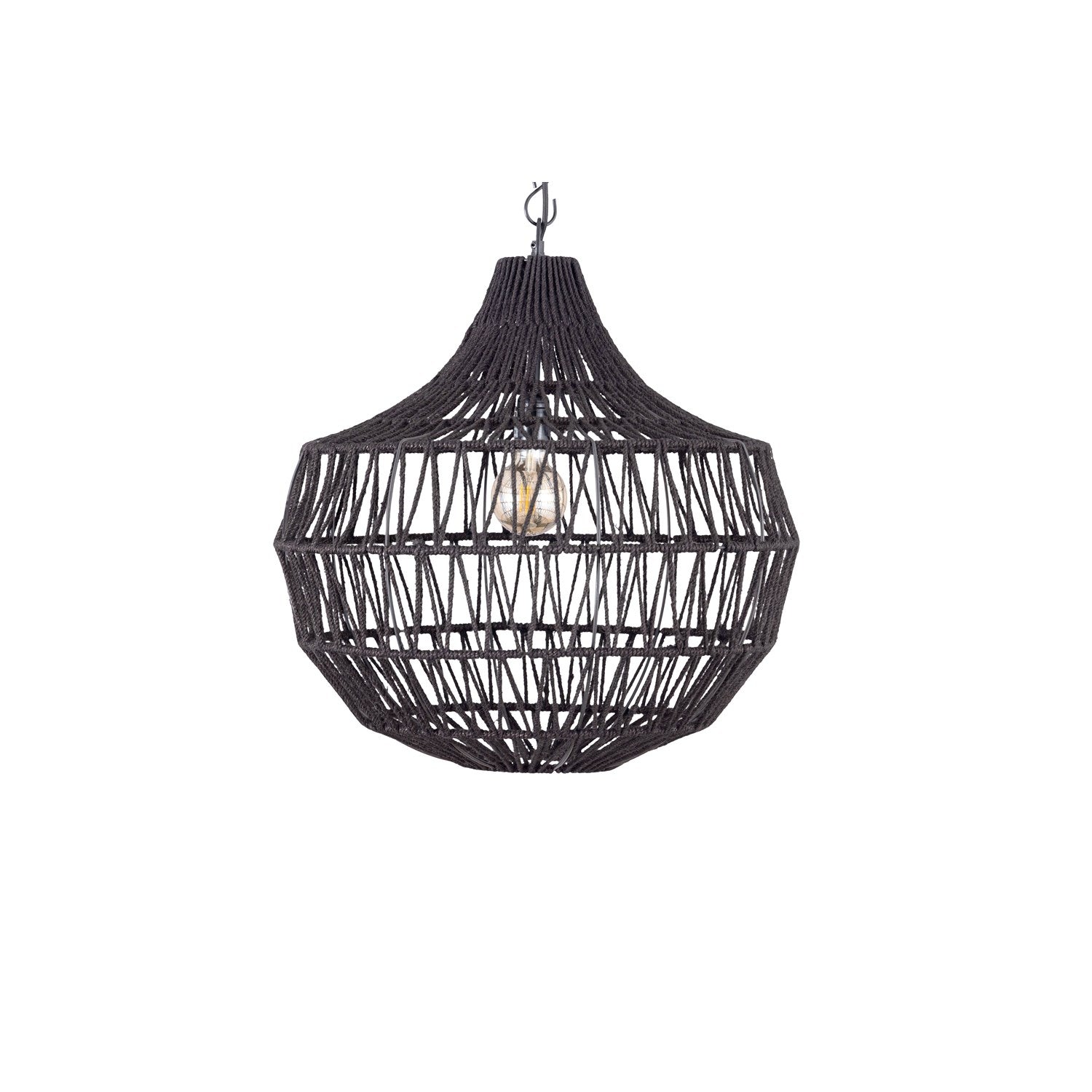 Pendant In Black Finish by Canarm