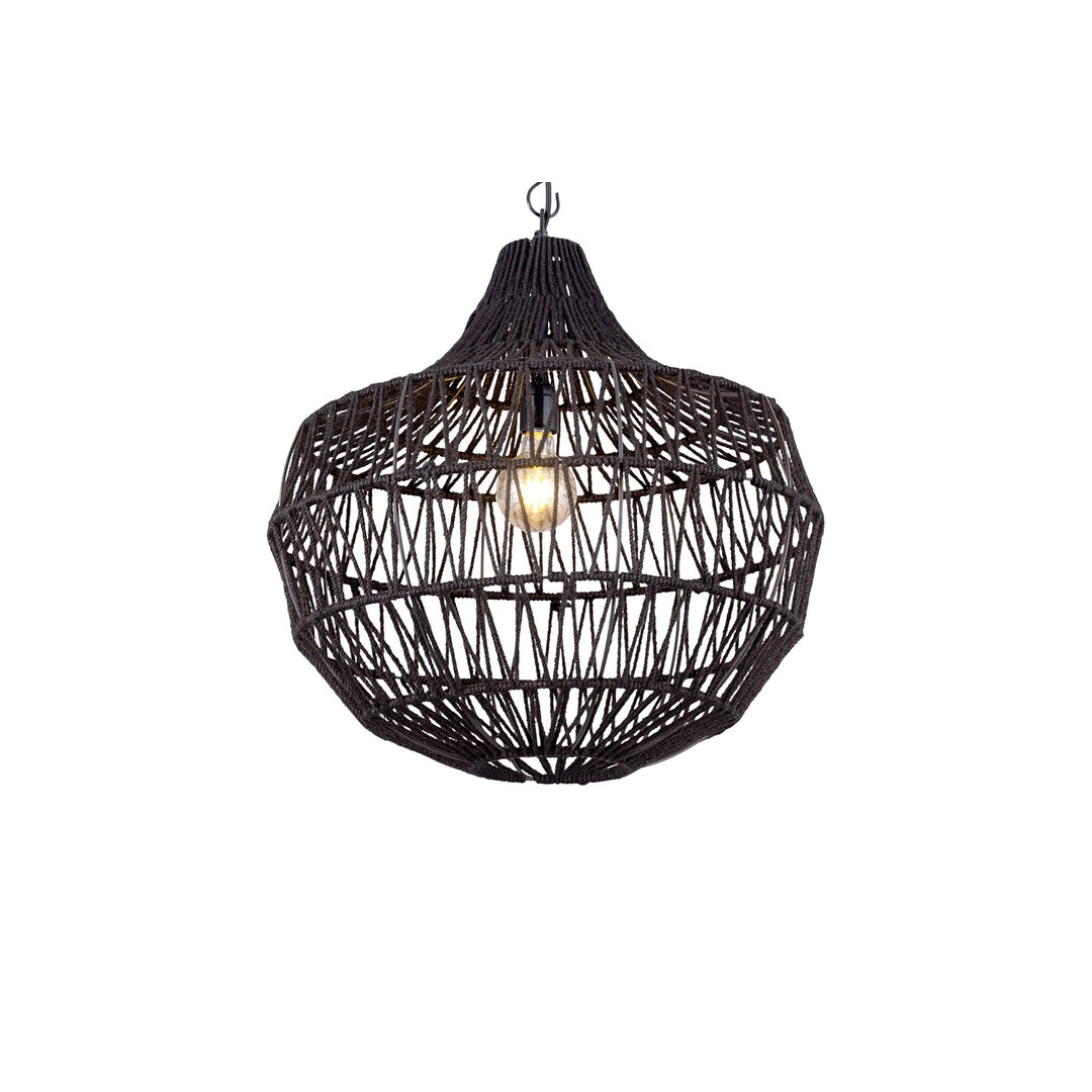 Pendant In Black Finish