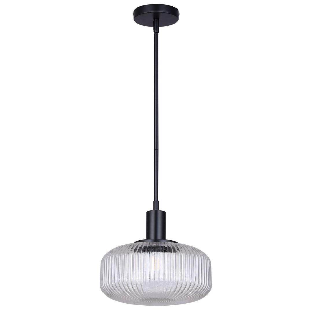 Pendant In Black Finish by Canarm