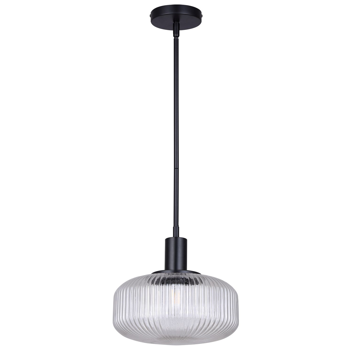 Pendant In Black Finish by Canarm