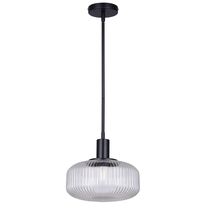 Pendant In Black Finish by Canarm