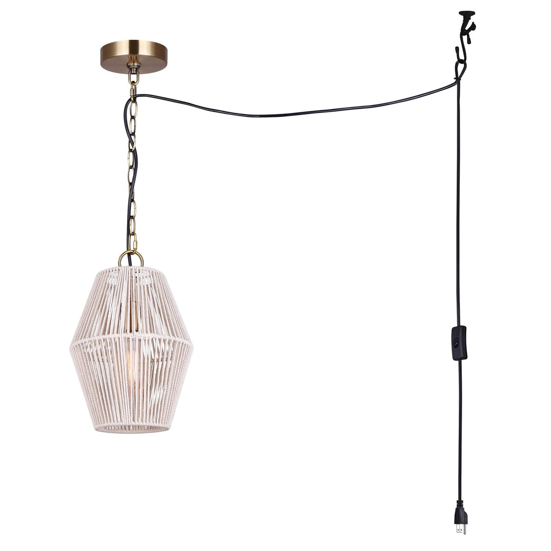 Pendant In Gold Finish by Canarm