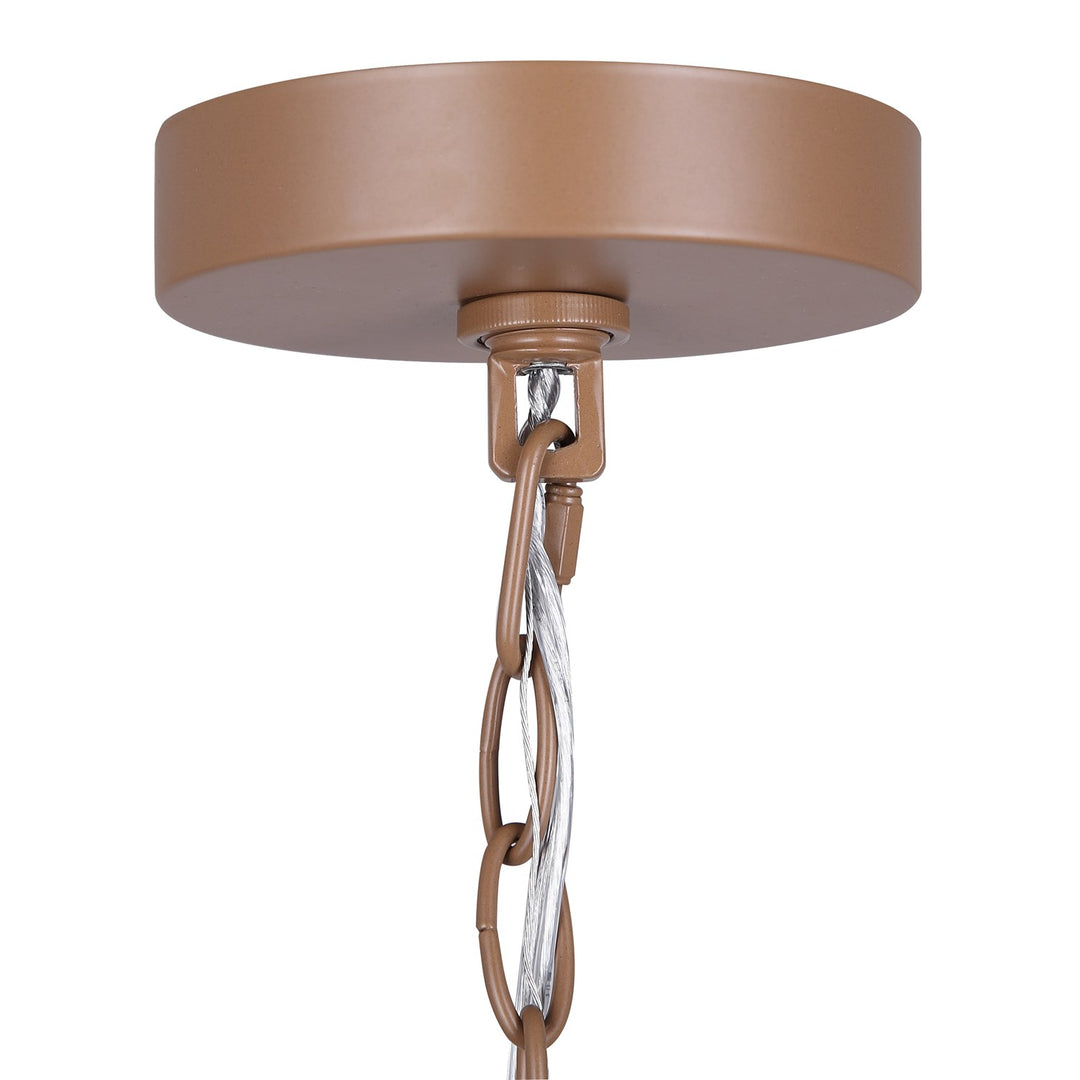 Pendant In Tan Finish