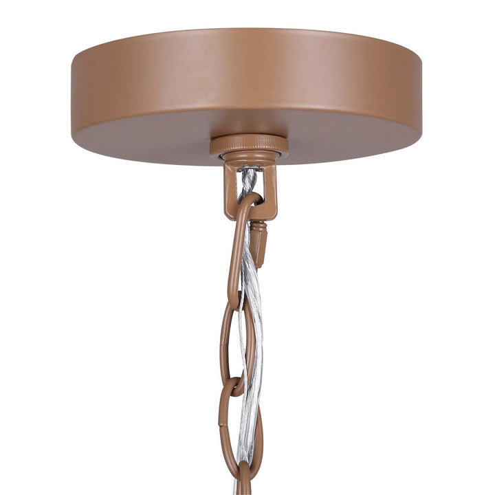 Pendant In Tan Finish