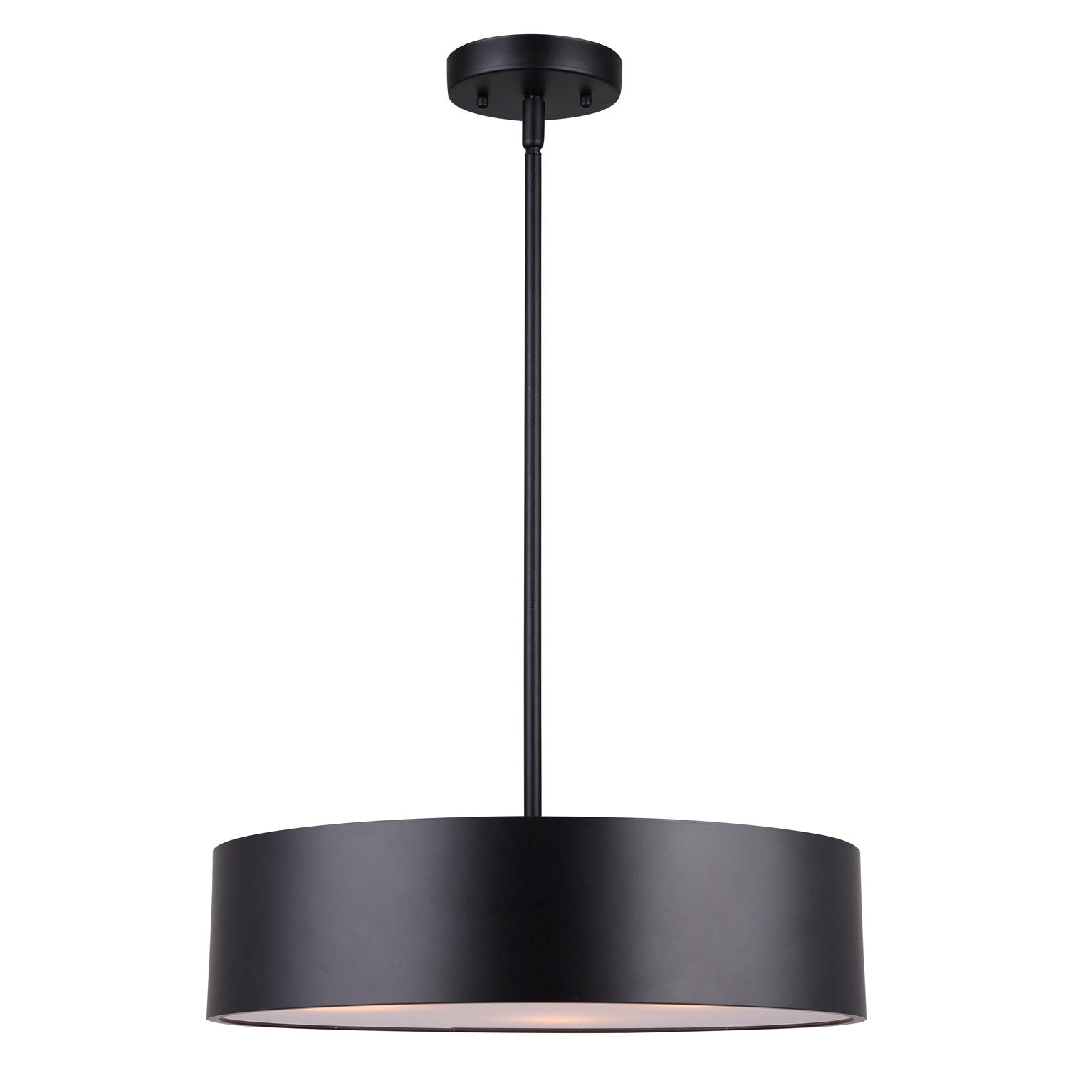 Pendant In Matte Black Finish by Canarm
