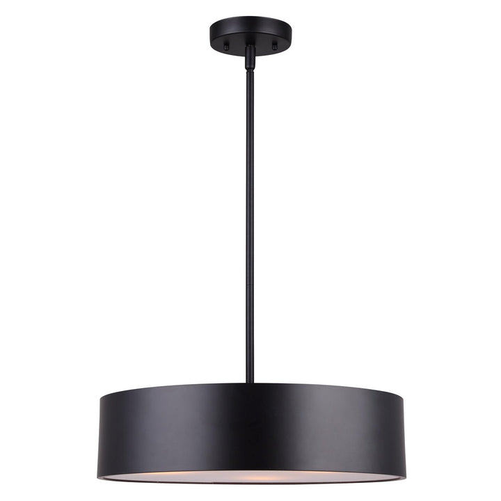 Pendant In Matte Black Finish by Canarm