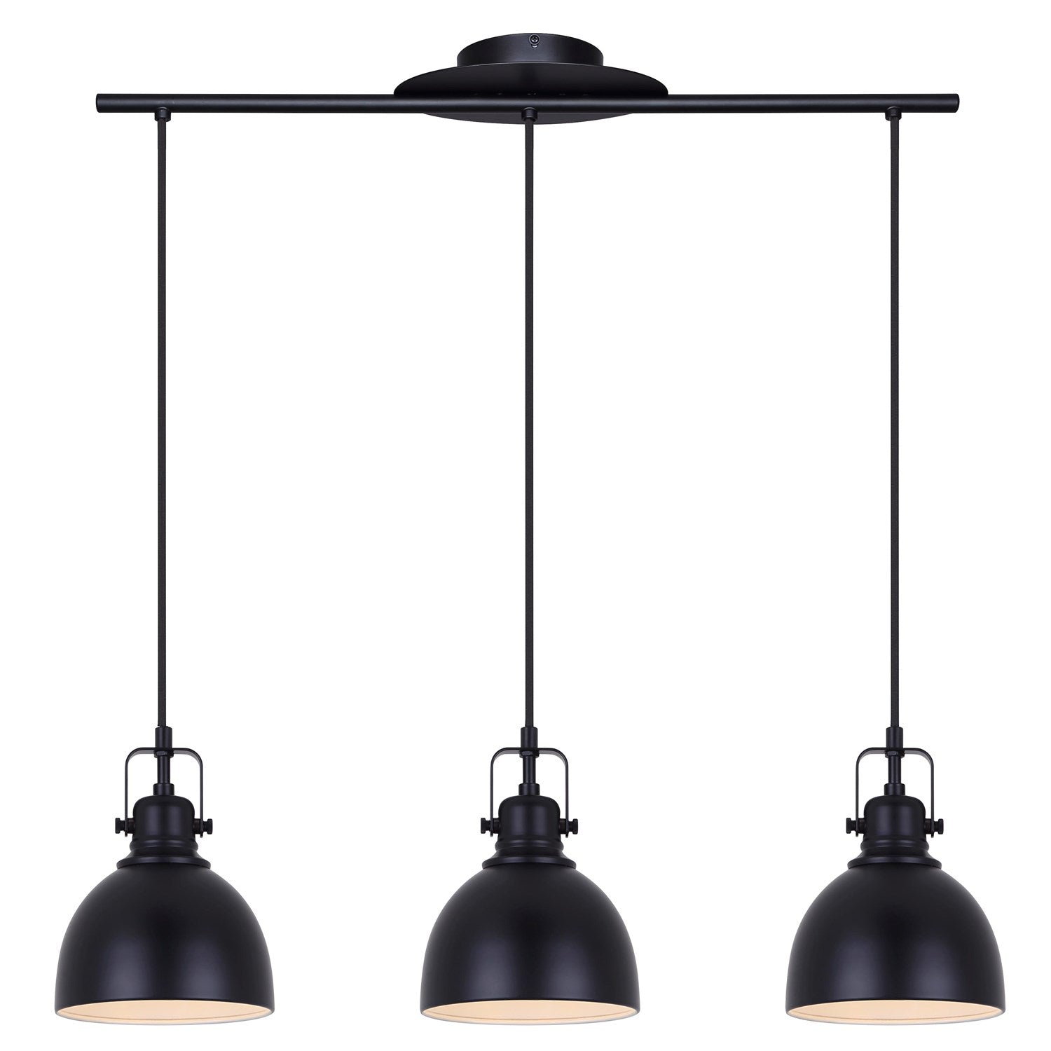 Pendant In Matte Black Finish by Canarm