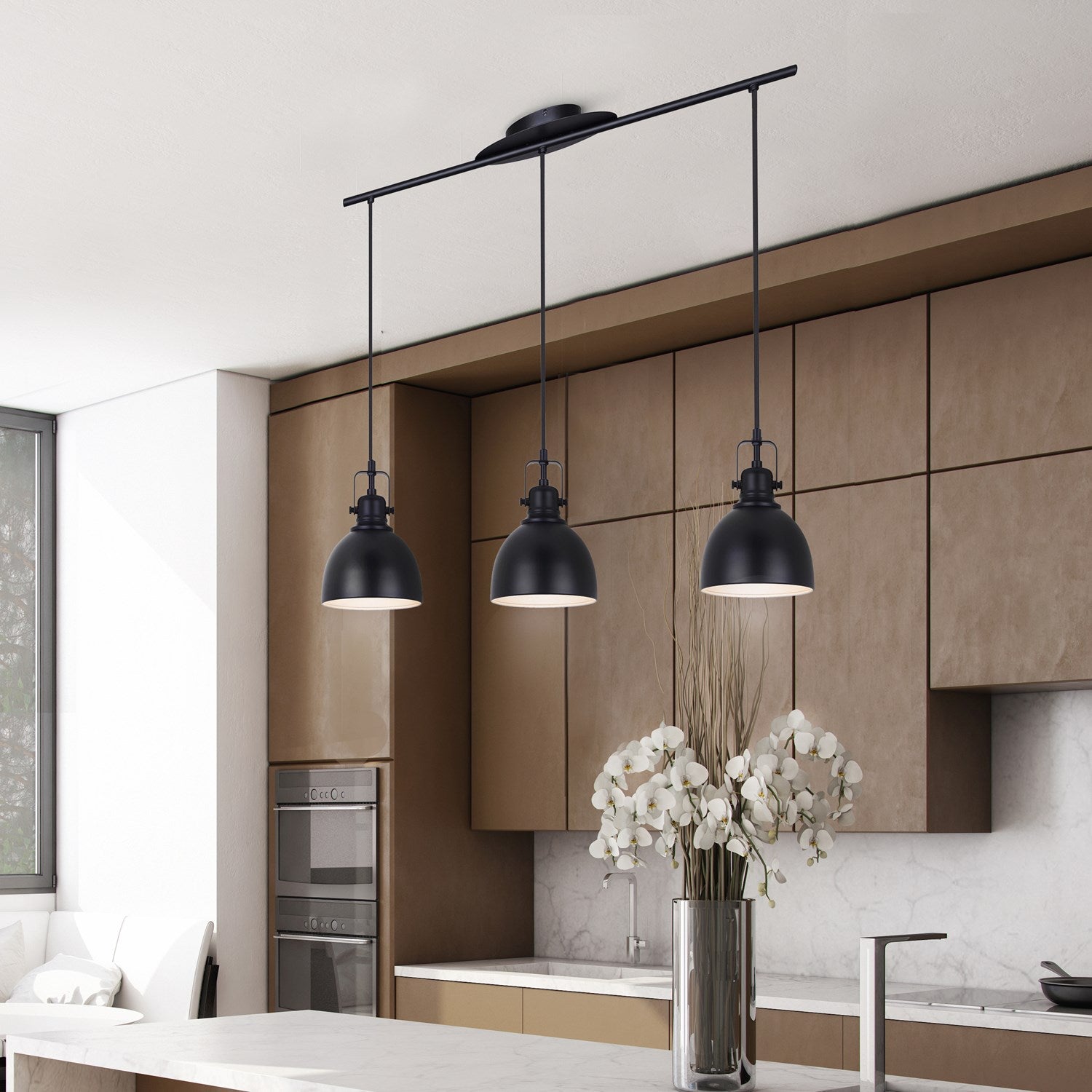 Pendant In Matte Black Finish