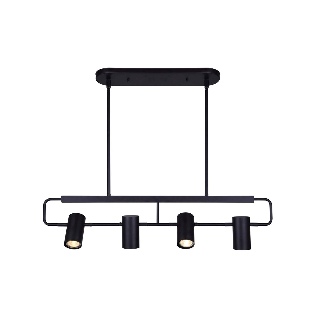 Track Lighting In Black Finish by Canarm