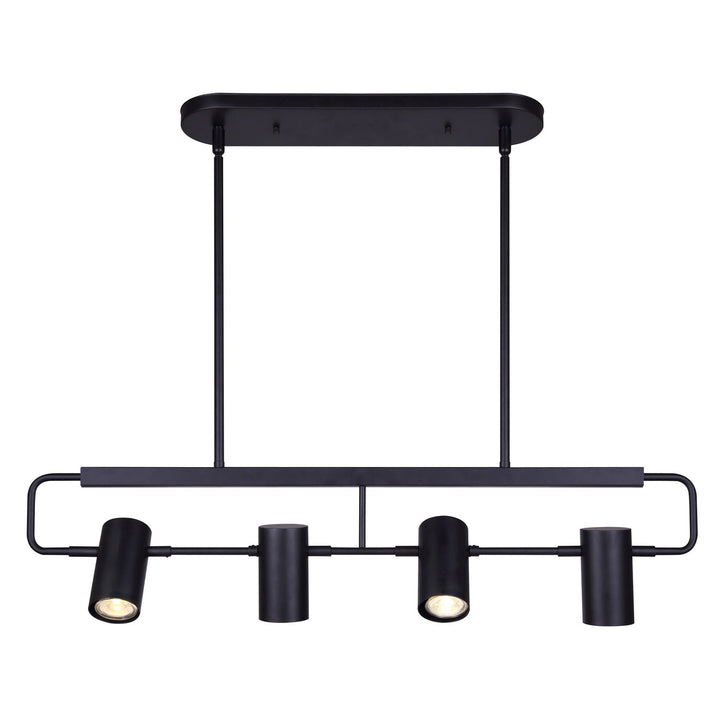 Track Lighting In Black Finish