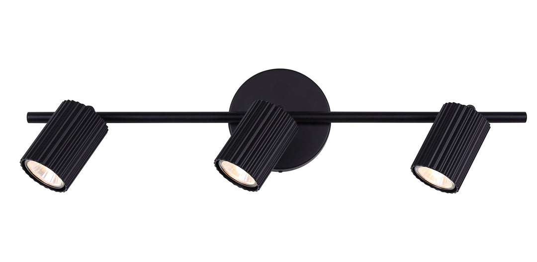 Track Lighting In Black Finish by Canarm