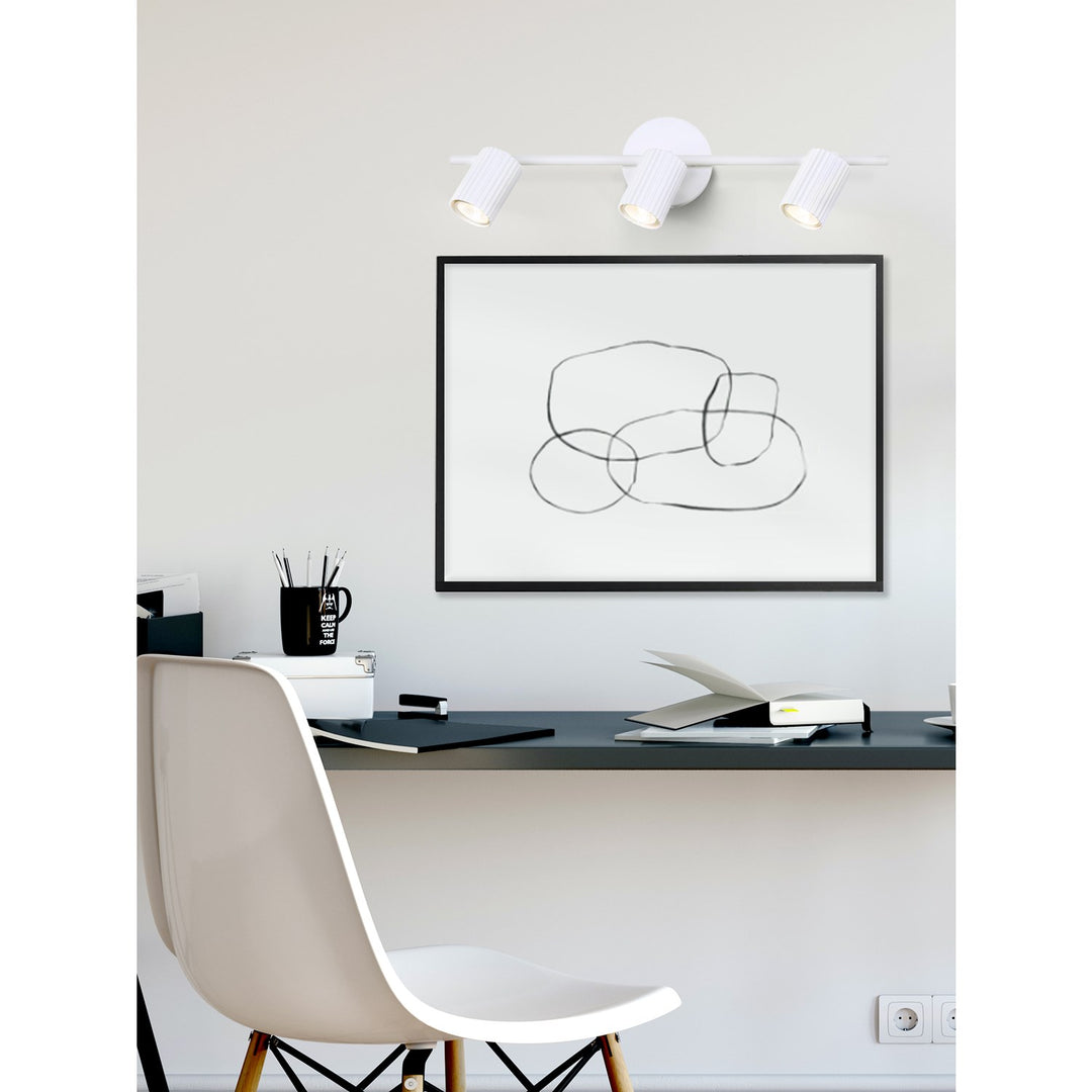 Track Lighting In White Finish