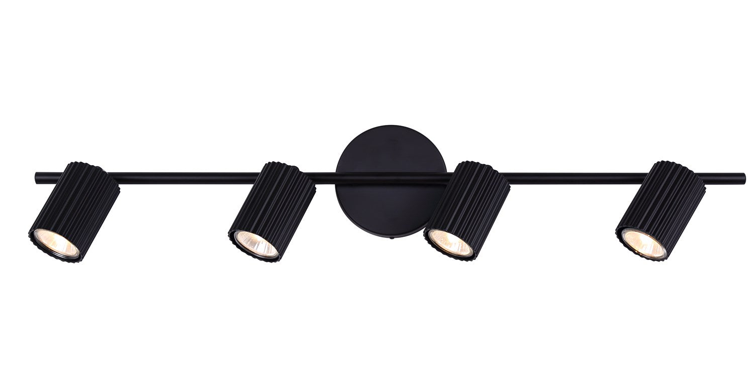 Track Lighting In Black Finish by Canarm