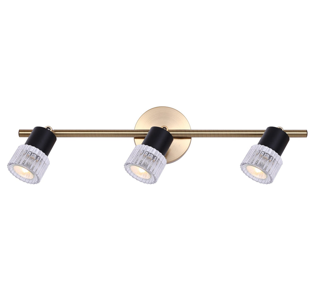 Track Lighting In Black Finish by Canarm