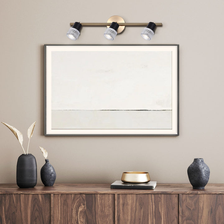Track Lighting In Black Finish