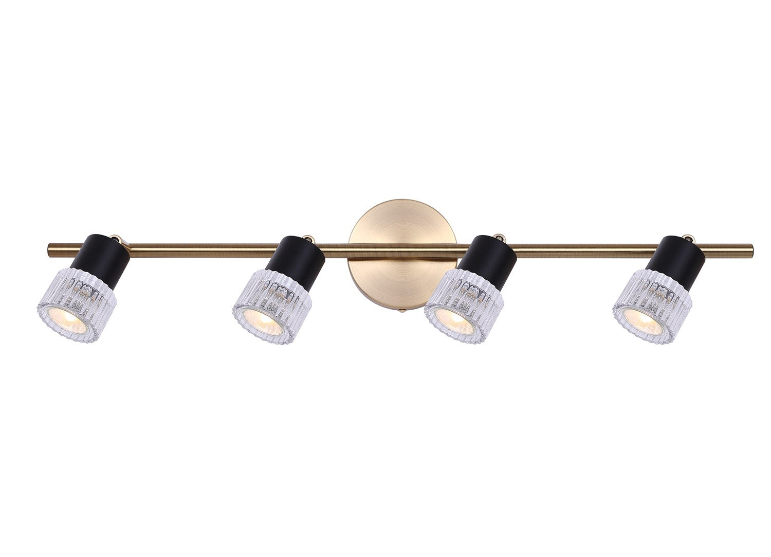Track Lighting In Black Finish by Canarm