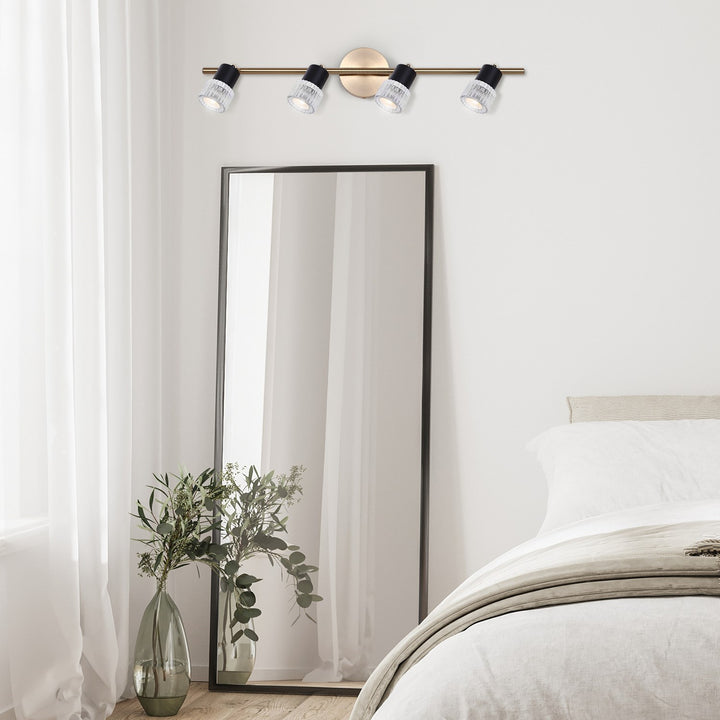 Track Lighting In Black Finish